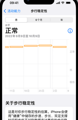 合江iPhone手机维修如何在iPhone开启'步行稳定性通知'