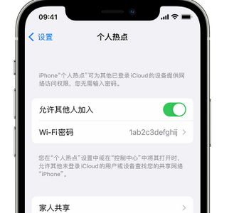 合江apple服务站点分享iPhone上个人热点丢失了怎么办