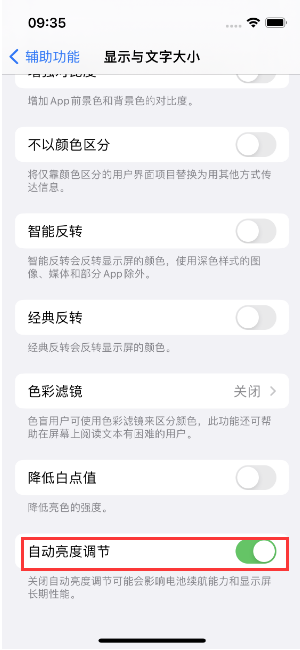 合江苹果15维修店分享iPhone 15 Pro系列屏幕亮度 